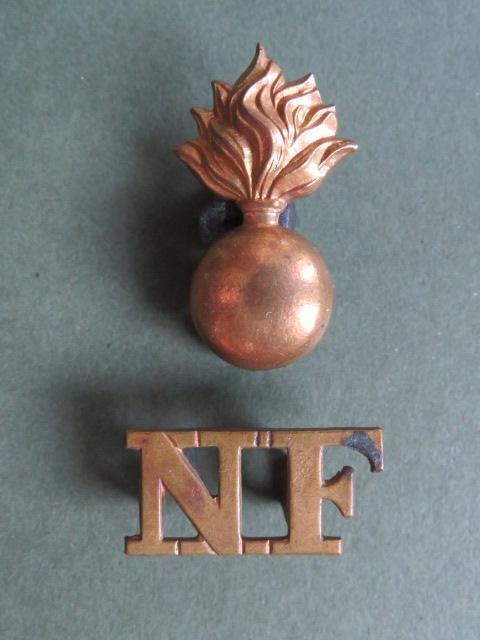 British Army The Northumberland Fusiliers Shoulder Title