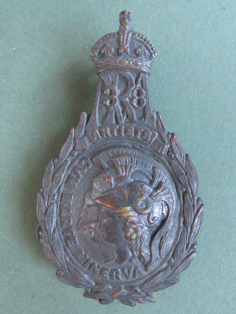 British Army 38th Middlesex (Artists) R.V.C. (Rifle Volunteer Corps) Cross Belt Badge 1860-1980