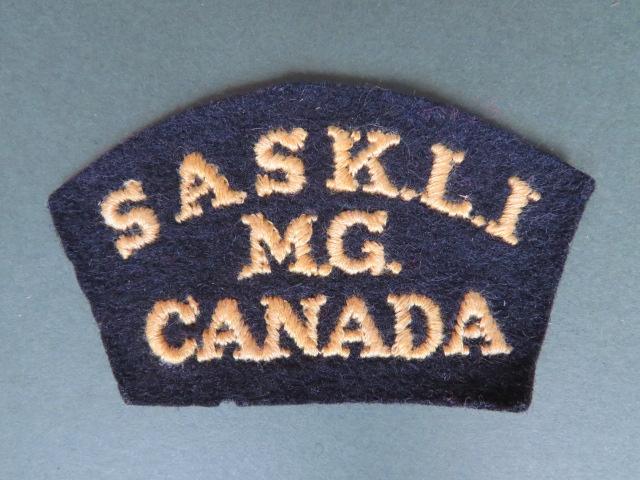 Canada Army WW2 Saskatoon Light Infantry Shoulder Title