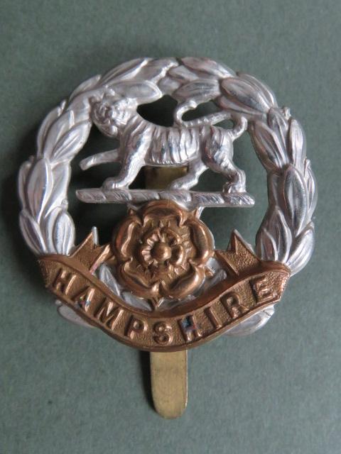 British Army Pre 1946 The Hampshire Regiment Cap Badge