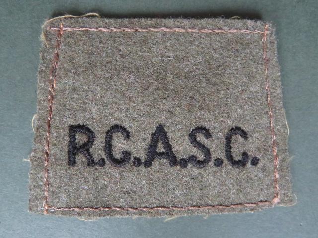 Canada Army WW2 Royal Canadian Army Service Corps 