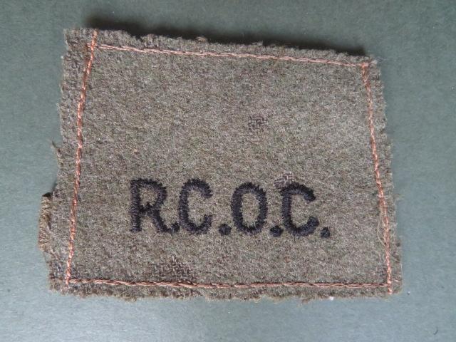 Canada Army WW2 Royal Canadian Ordnance Corps 