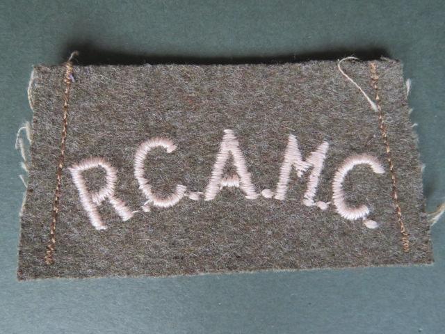 Canada Army WW2 Royal Canadian Army Medical Corps 