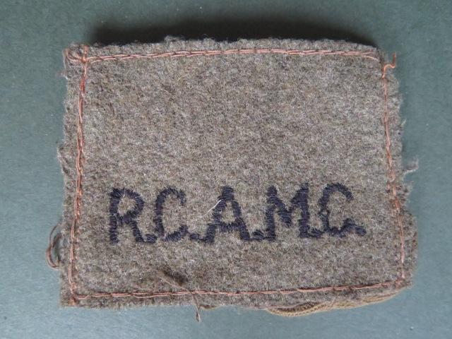 Canada Army WW2 Royal Canadian Army Medical Corps 