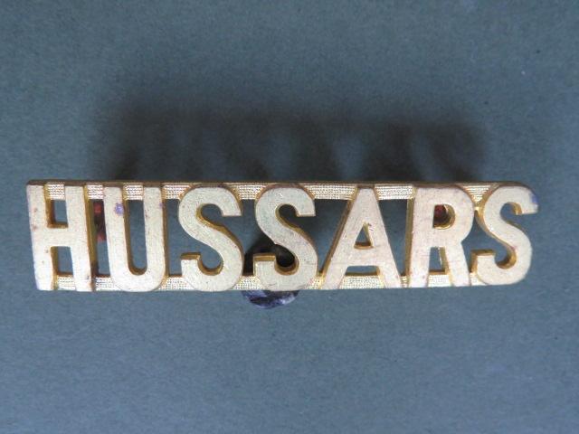 Canada Army WW2 7th/11th Hussars Shoulder Title