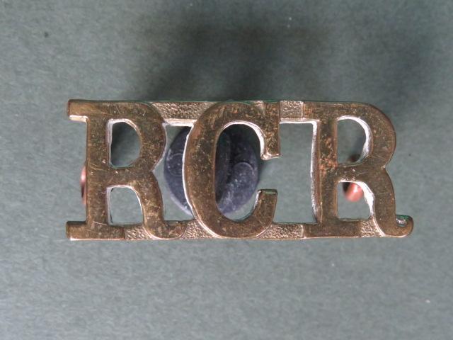 Canada Army WW2 Royal Canadian Regiment Shoulder Title