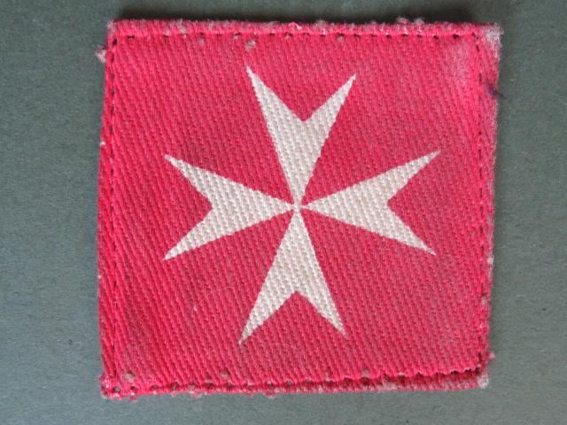 British Army Malta Garrison Troops Formation Sign