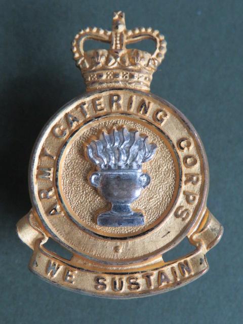 British Army, Army Catering Corps Officer's Post 1972 Cap Badge