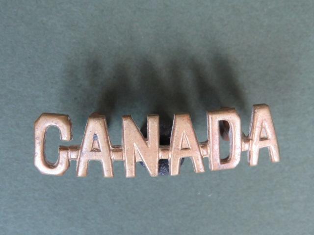 Canada Post WW1 Overseas Shoulder Title