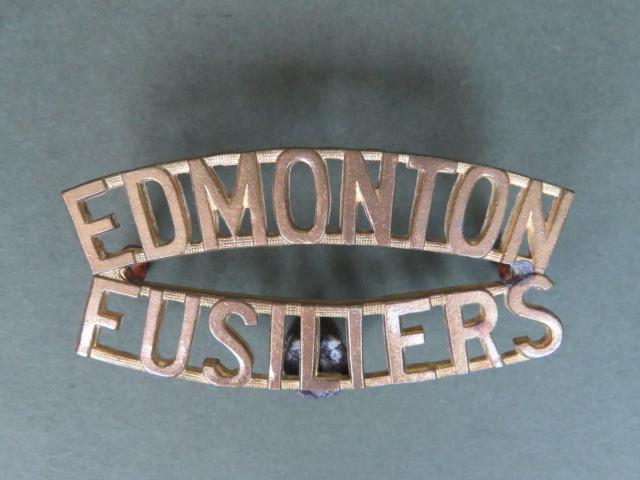 Canada Army Edmonton Fusiliers (M.G.) Shoulder Title