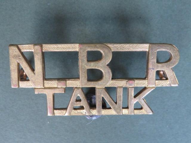 Canada Army The New Brunswick Regiment (TANK) Shoulder Title