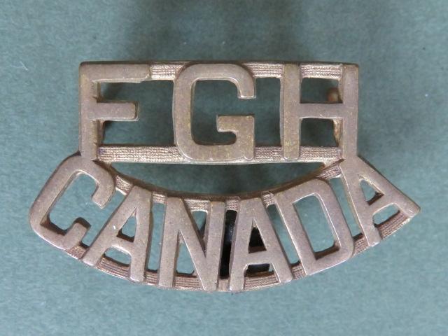 Canada Army Pre WW2 Fort Garry Horse Shoulder Title