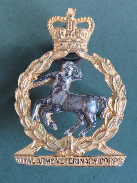 British Army Post 1953 Royal Army Veterinary Corps Officer's Cap Badge