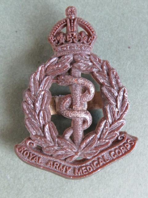 British Army WW2 Economy Royal Army Medical Corps Cap Badge