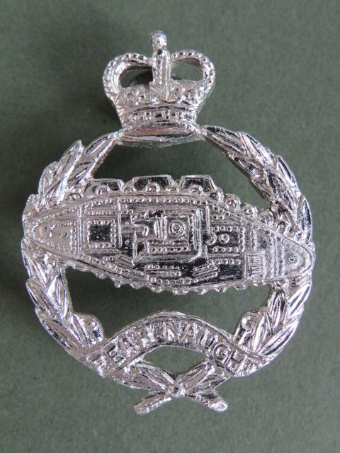 British Army The Royal Tank Regiment Band Cap Badge