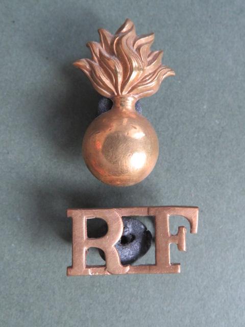 British Army The Royal Fusiliers Shoulder Title & Grenade