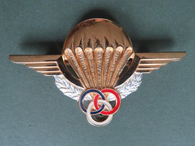 France Parachute Instructor Wings