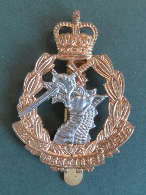 British Army Royal Army Dental Corps Post 1953 Cap Badge