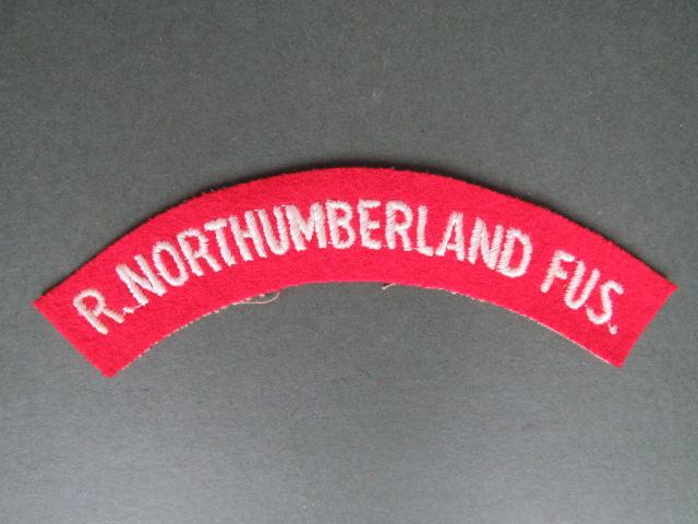 British Army Post WW2 The Royal Northumberland Fusiliers Shoulder Title