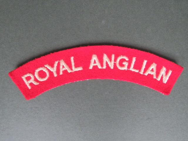 British Army Post WW2 The Royal Anglian Shoulder Title