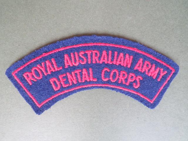 Australia Pre 1962 Royal Australian Army Dental Corps Shoulder Title