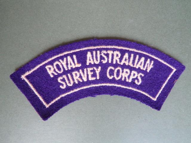 Australia Pre 1962 Royal Australian Survey Corps Shoulder Title