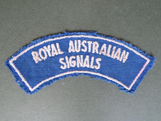 Australia Pre 1962 Royal Australian Signals Shoulder Title