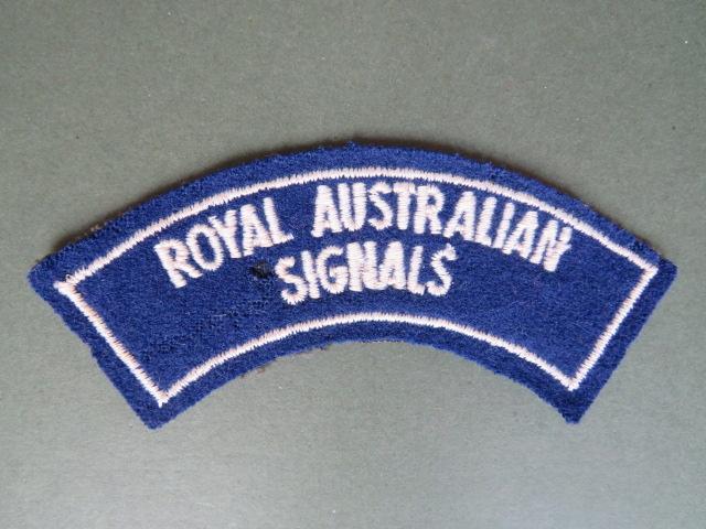 Australia Pre 1962 Royal Australian Signals Shoulder Title