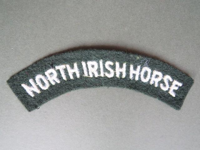 British Army WW2/ 1950's  North Irish Horse Shoulder Title