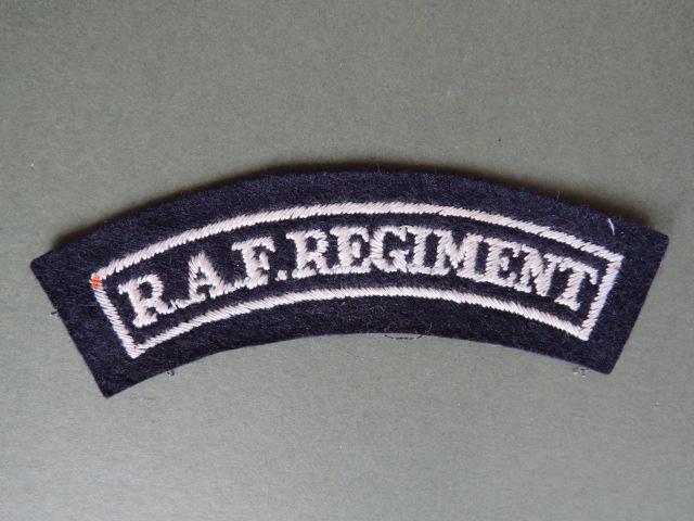 Royal Air Force Regiment WW2 / 1950's  Shoulder Title