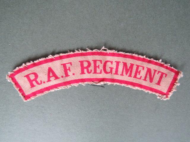 Royal Air Force Regiment WW2 Shoulder Title