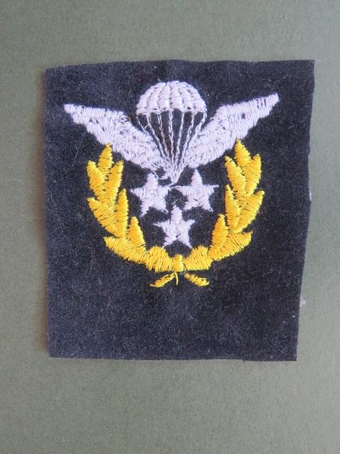 Iran Post 1979 Master Jumpmaster Parachute Wings
