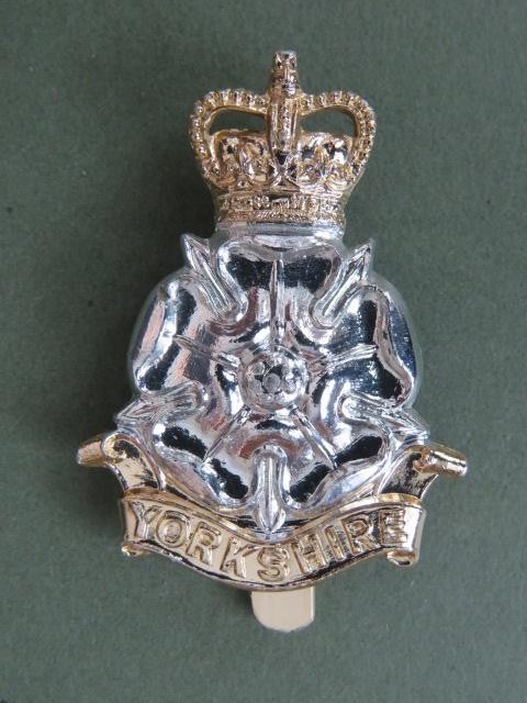 British Army The Yorkshire Brigade Cap Badge
