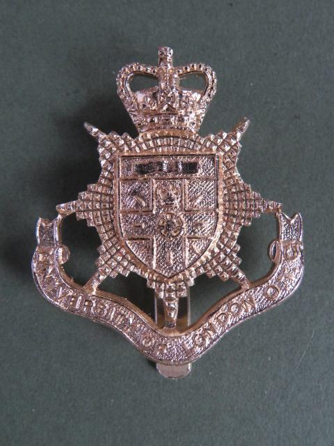 British Army University of London OTC (Officer Training Corps) Collar Badges