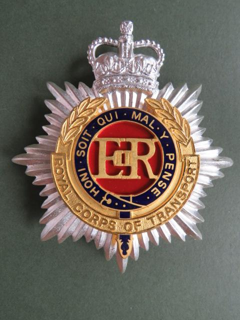 British Army Royal Corps of Transport Band Helmet Badge