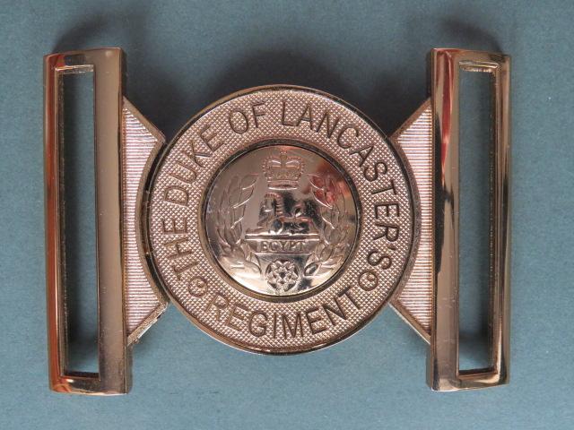 British Army The Duke of Lancaster's Regiment Dress Uniform Waist Belt Clasp