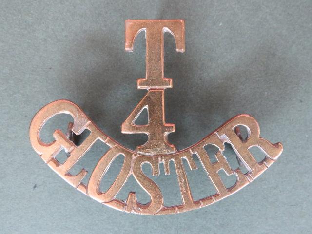 British Army 4th Territorial Battalion, The Gloucestershire Regiment Shoulder Title