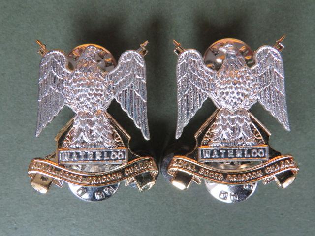 British Army Royal Scots Dragoon Guards Collar Badges