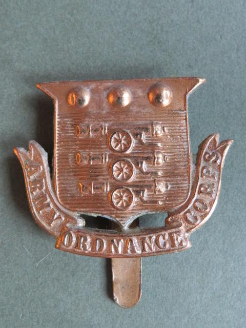 British Army Royal Army Ordnance Corps 1896-1920 Field Cap Badge