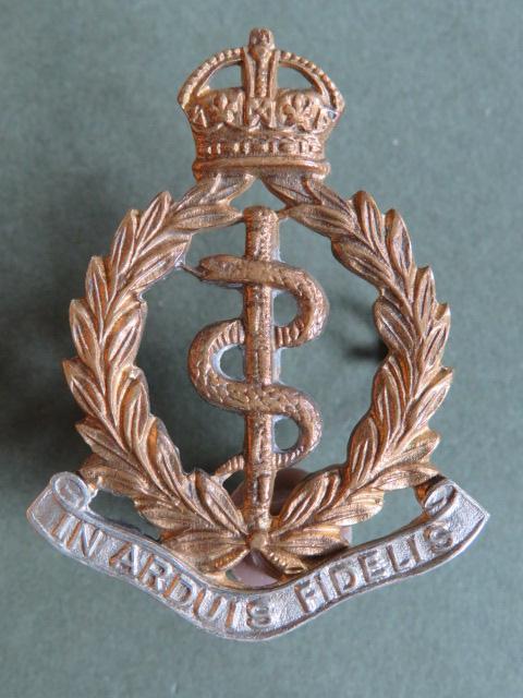 British Army Pre 1953 Royal Army Medical Corps Officer's Cap Badge