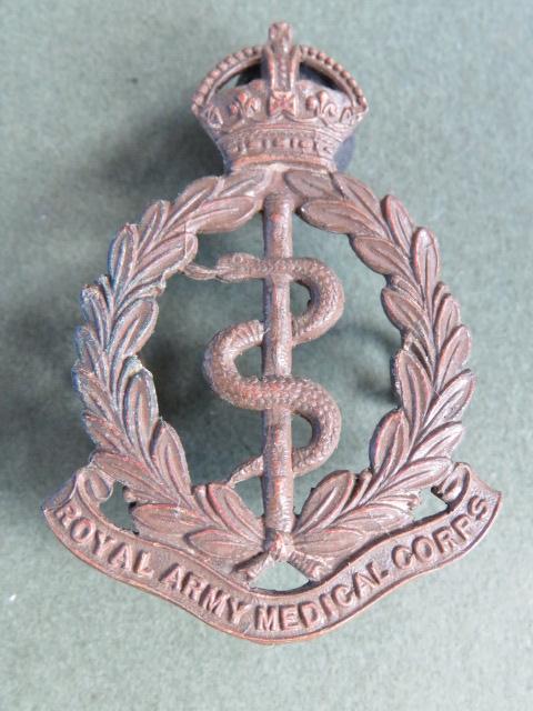 British Army 1904 Pattern Royal Army Medical Corps Officer's Service Dress Collar Badge