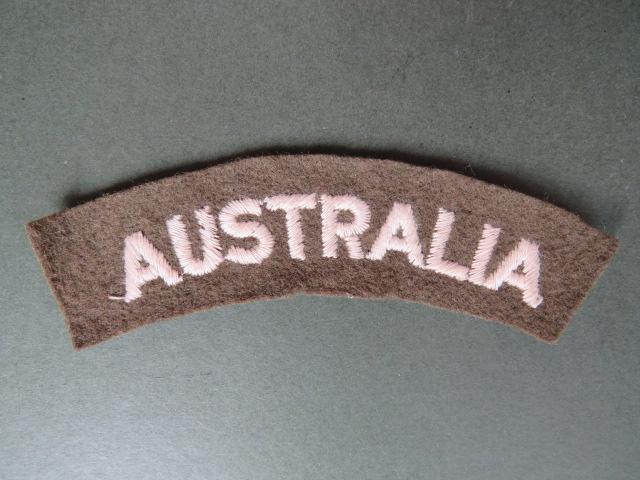 Australia Army WW2 Shoulder Title