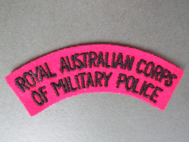 Australia Army Post 1962 Royal Australian Corps of Military Police Shoulder Title