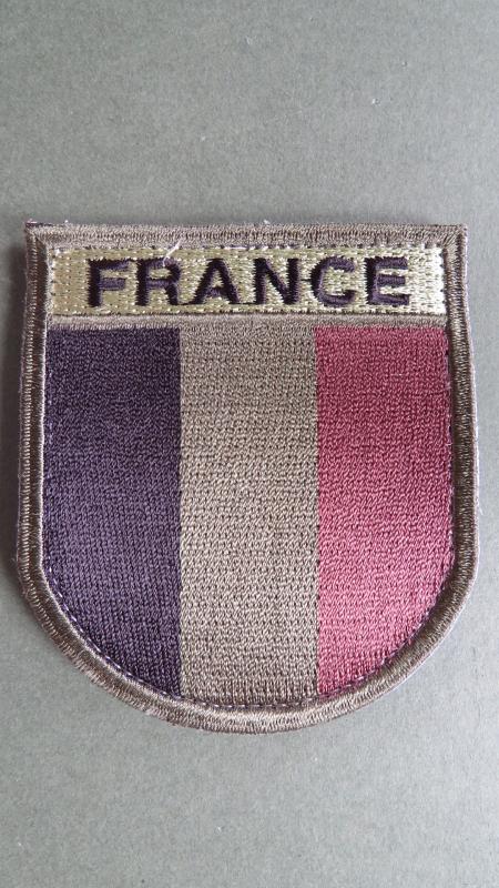 France Armed Forces Nationality Shoulder Patch