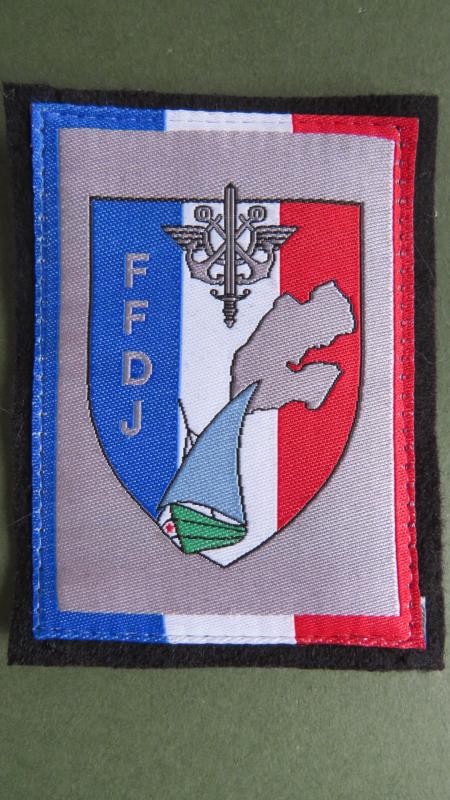 France Forces Francaises Djibouti Shoulder Patch