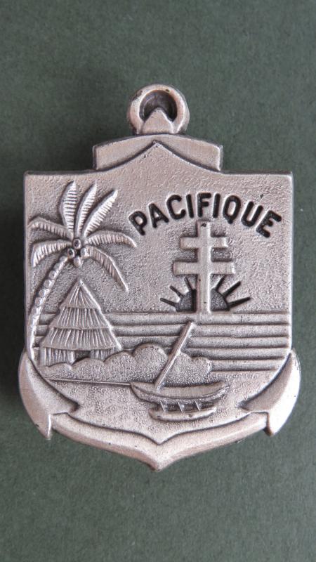 France Régiment d’Infanterie de Marine du PACIFIQUE Pocket Crest