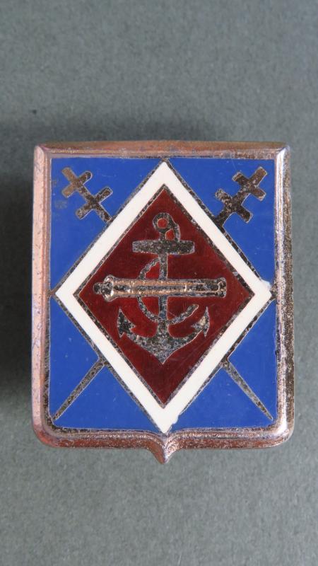 France 1° R.A.M.a. (1° Régiment d’Artillerie de Marine) Pocket Crest
