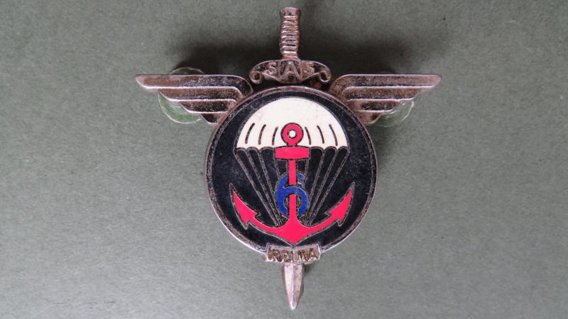 France 6e R.P.I.M.a (Regiment Parachutiste d' Infanterie de Marine) Pocket Crest