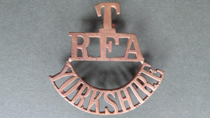 British Army WW1 Royal Field Artillery 
