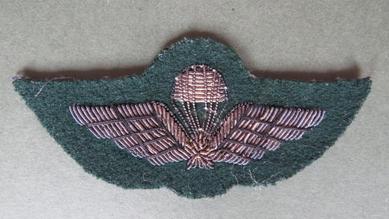 Canada Army 1950's -1960's Parachute Dress Wings